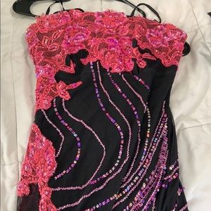 Prom or pageant dress.